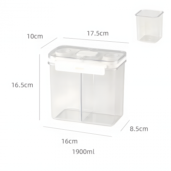 Plastic Container 1900 ml